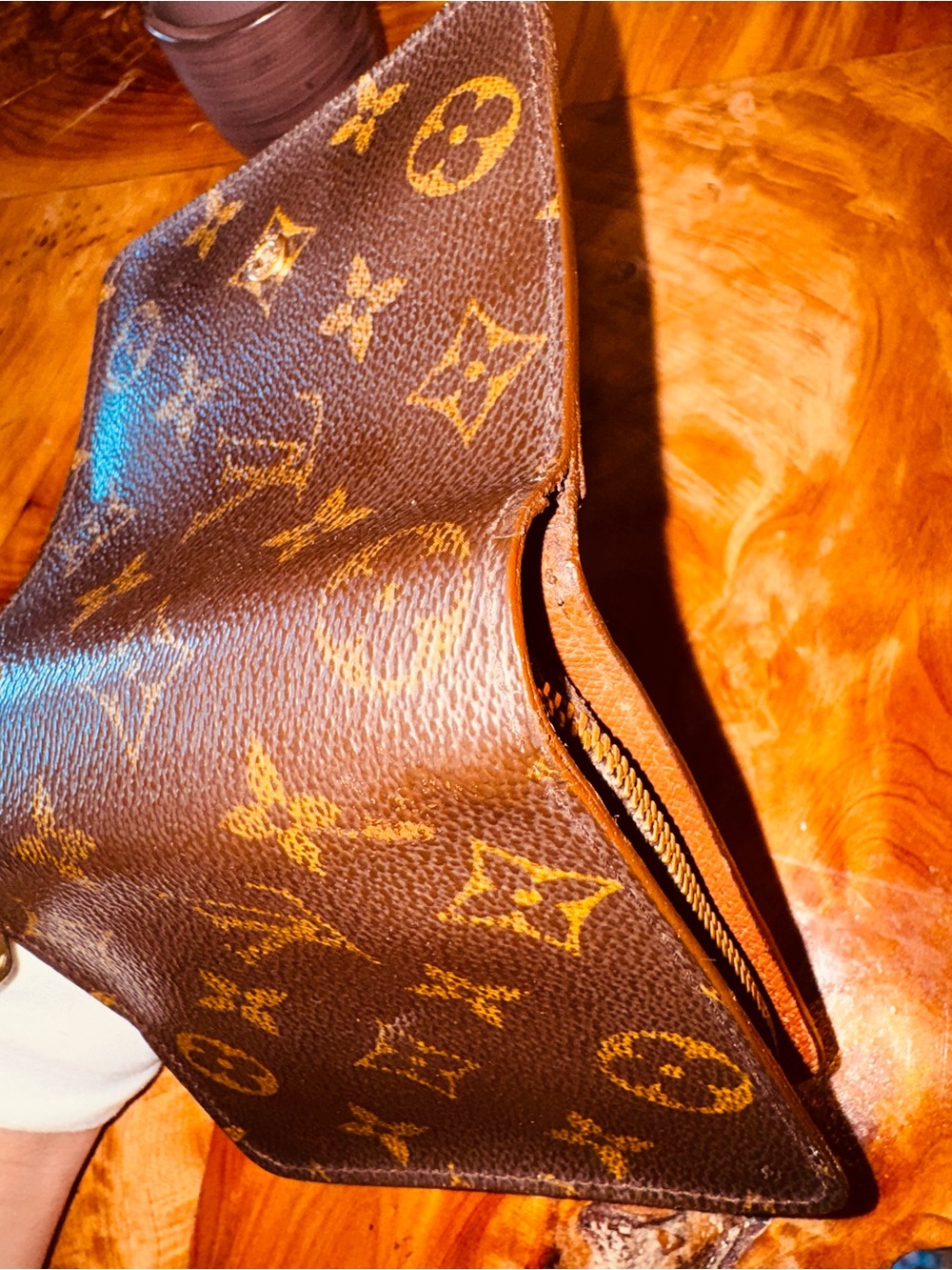 Louis Vuitton monogram compact wallet, vintage 1995 - Picture 10 of 15